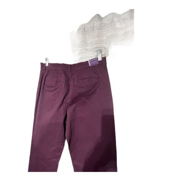 Gloria Vanderbilt Women's Amanda Premium Twill Trouser Pants Purple Size‎ 6P NWT - Picture 4 of 4